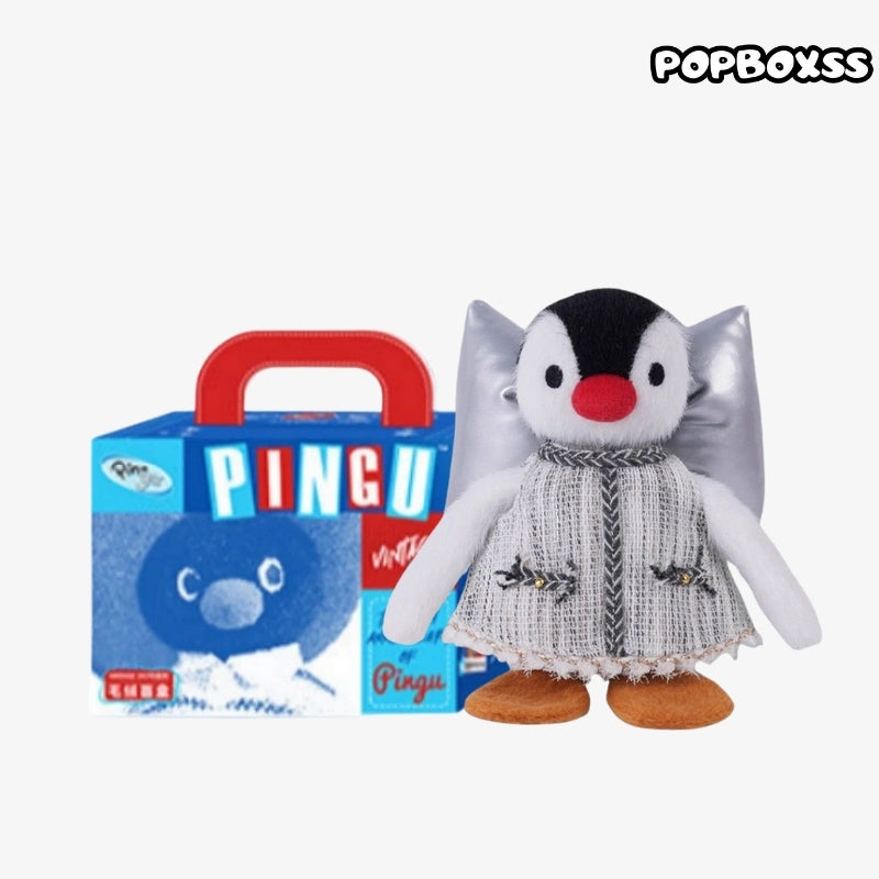 Pingu 45th Anniversary VINTAGE OOTD Series Plush Blind Box
