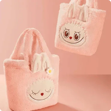 POPLAND MOKOKO Close to Sweet Series-Plush Flower Bag