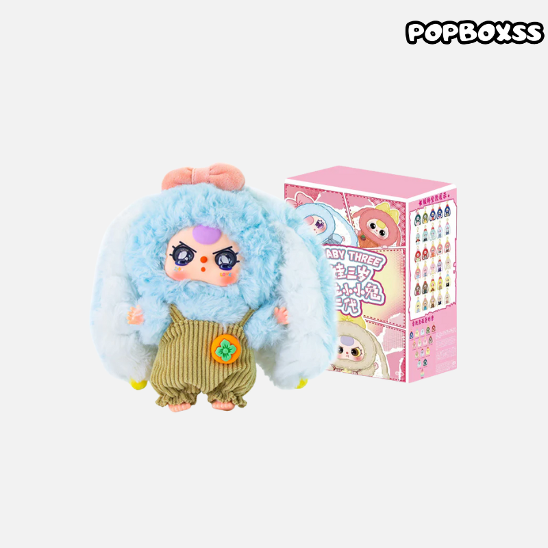 Baby Three Macaron Cute Bunny Series 2 Plush Dolls. Blind Box