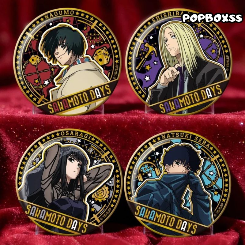 SAKAMOTO DAYS Series Badge Blind Box