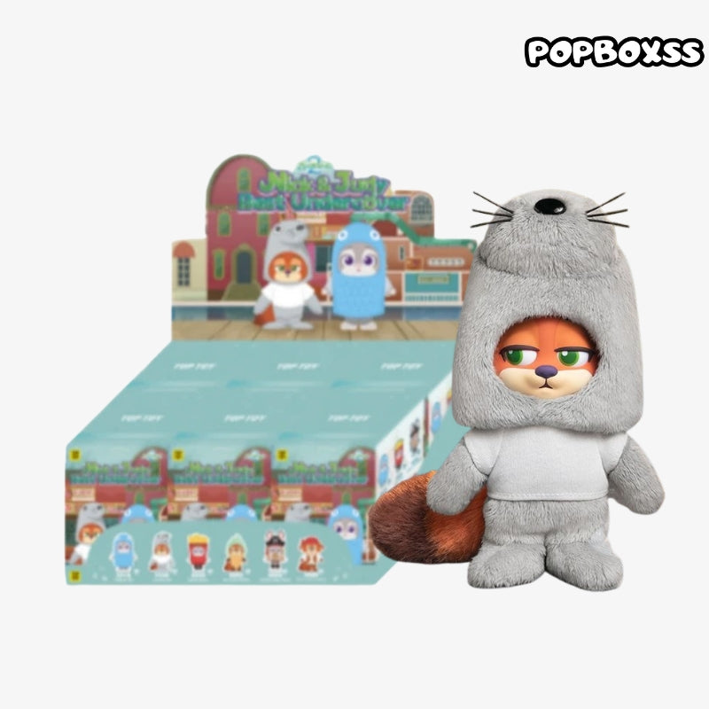 ZOOTOPIA 2 NICK and JUDY Best Undercover Keychain Plush Series Figure Blind Box