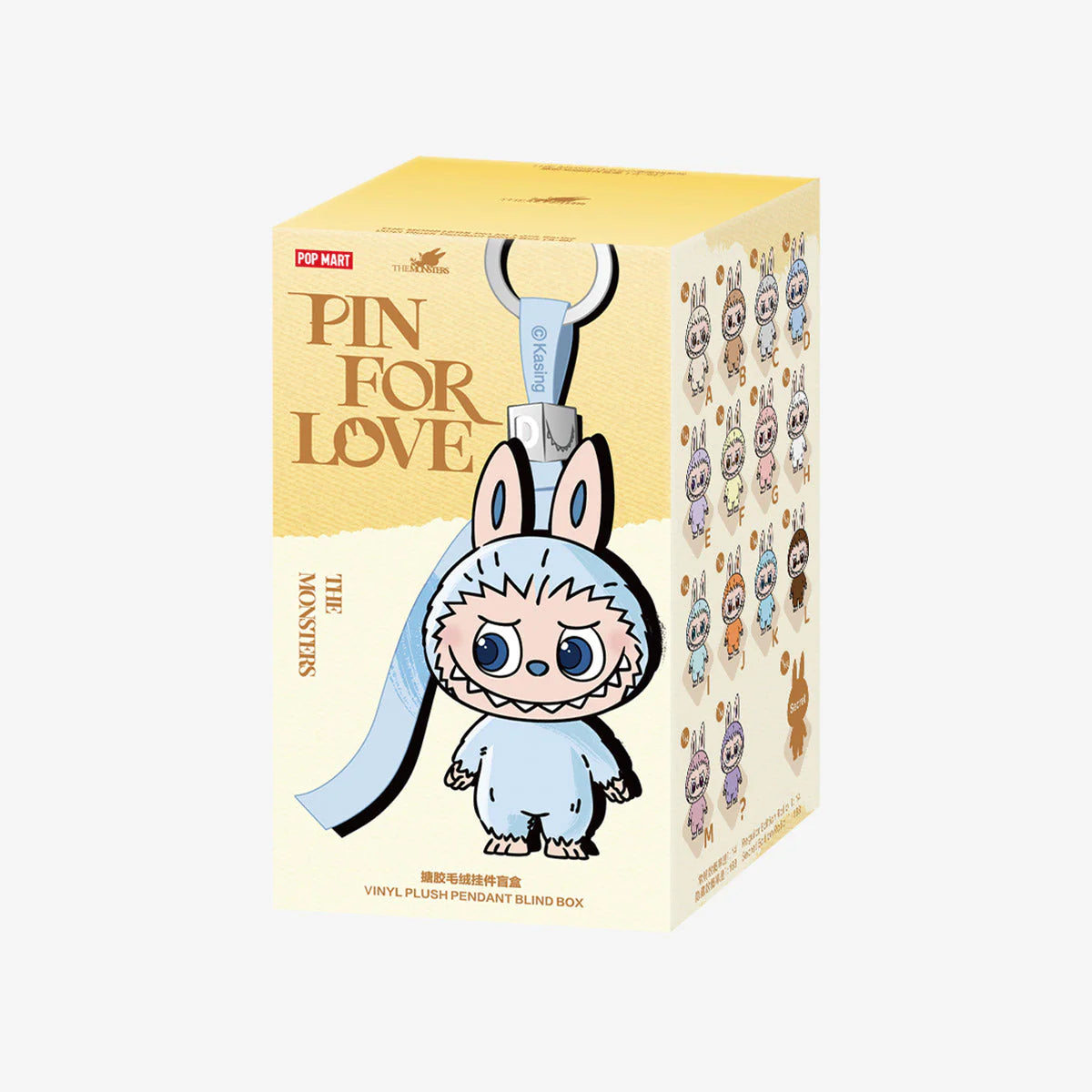 THE MONSTERS LABUBU Pin for Love Series-Vinyl Plush Pendant Blind Box