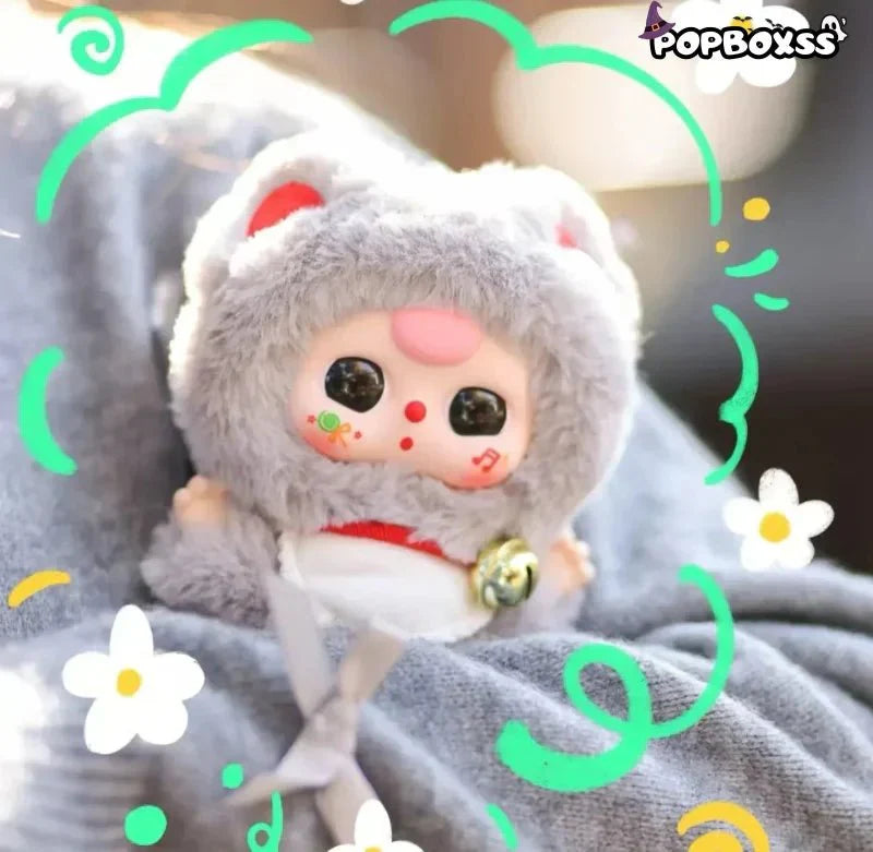 Baby Three Billionaires Cat Series Plush Dolls. Blind Box