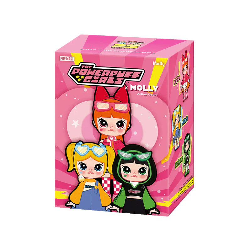 MOLLY x The Powerpuff Girls Series Action Figures. Blind Box