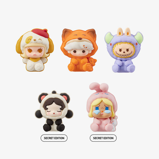 Bubble Cute Particle Pajama Party Series Decorative Buckle. Blind Box