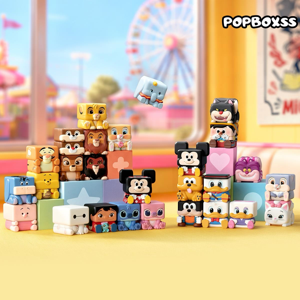 DSN Classics POP CUBE-1 Series Figures Blind Box