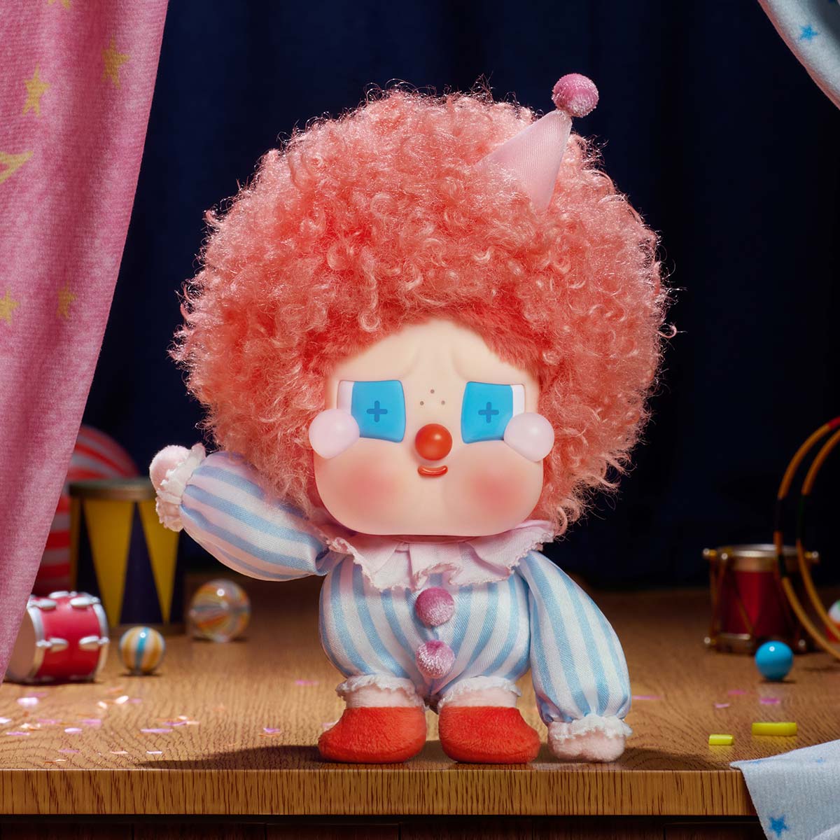 WHY SO SERIOUS Series Crybaby Vinyl Plush Pendant