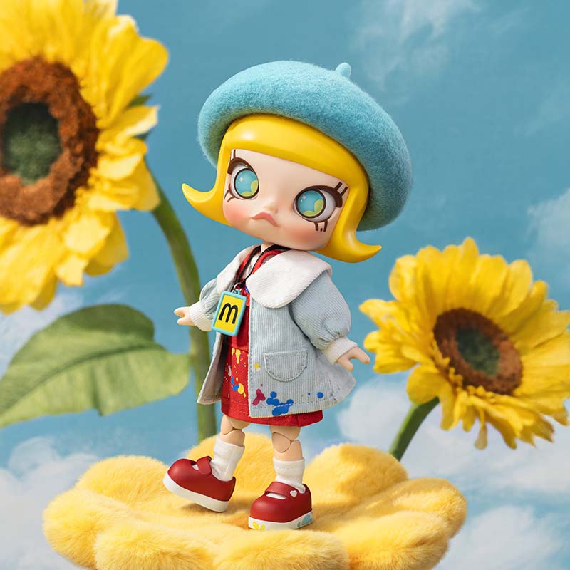 POP MART MOLLY 20th Anniversary Series 1/8 Action BJD Figure Blind Box