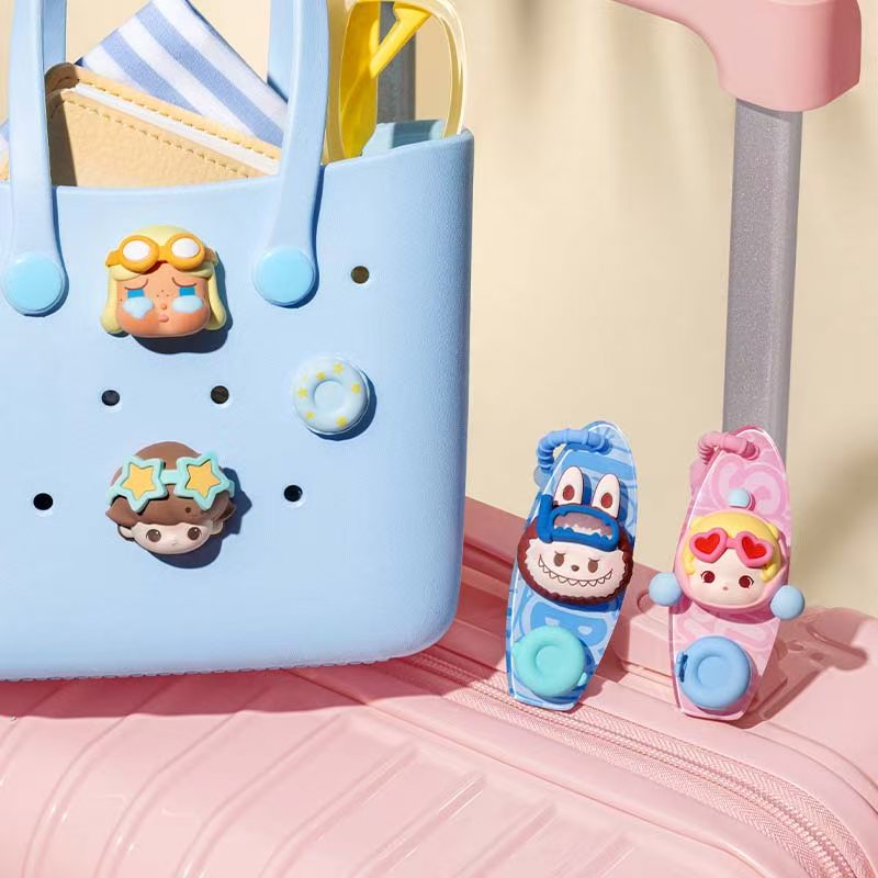 POPMART POP BEAN Island Vacation Series Shoe Charms Blind Box (PRE-ORDER)