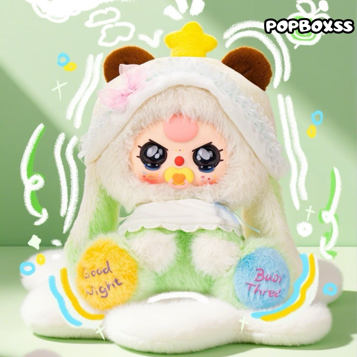 Baby Three Sweet Dreams Series 400% Plush Blind Box