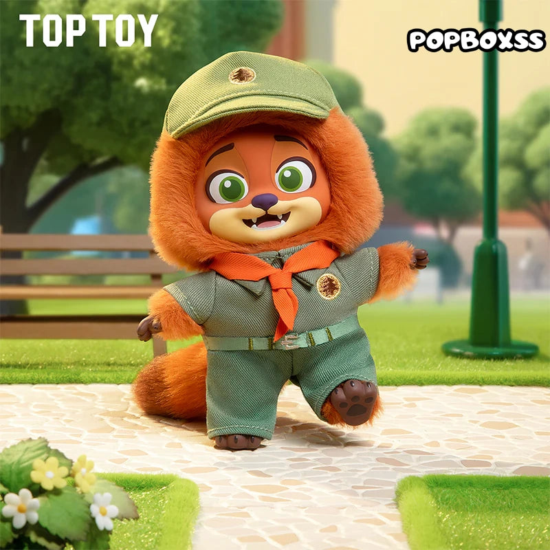 TOP TOY ZOOTOPIA NICK & JUDY'S Growth Journey Series Plush Blind Box