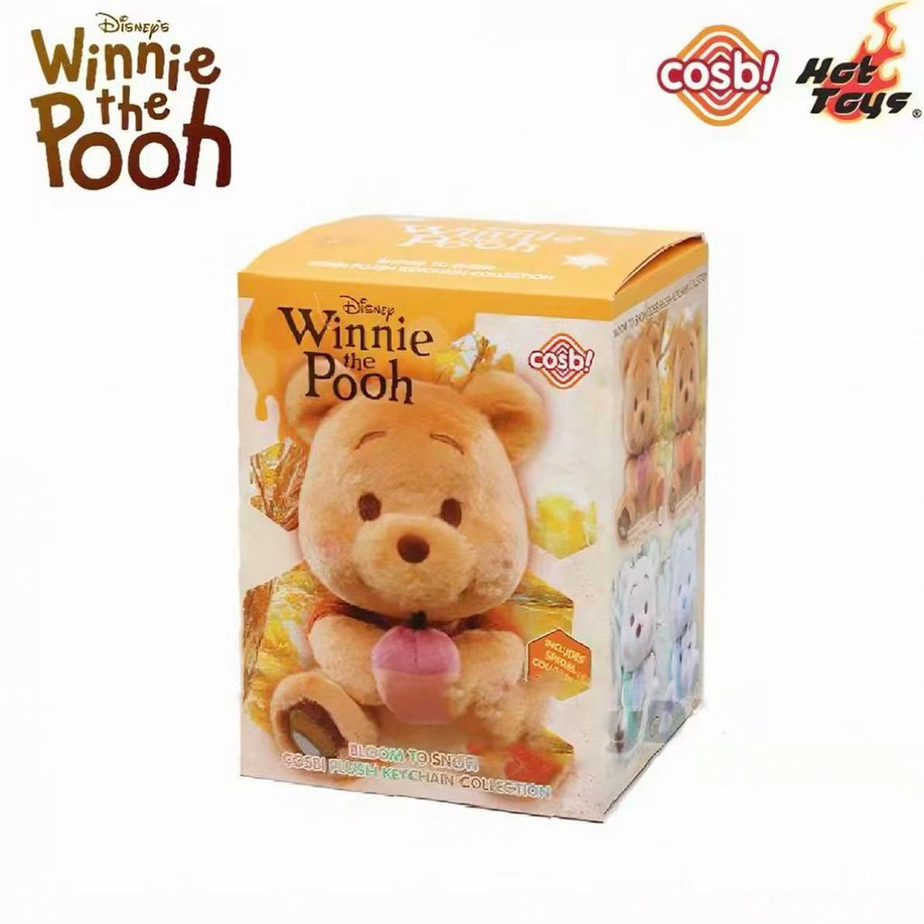 DSN Winnie the Pooh Bloom To Snow Series Cosbi Plush Keychain Collection Blind Box