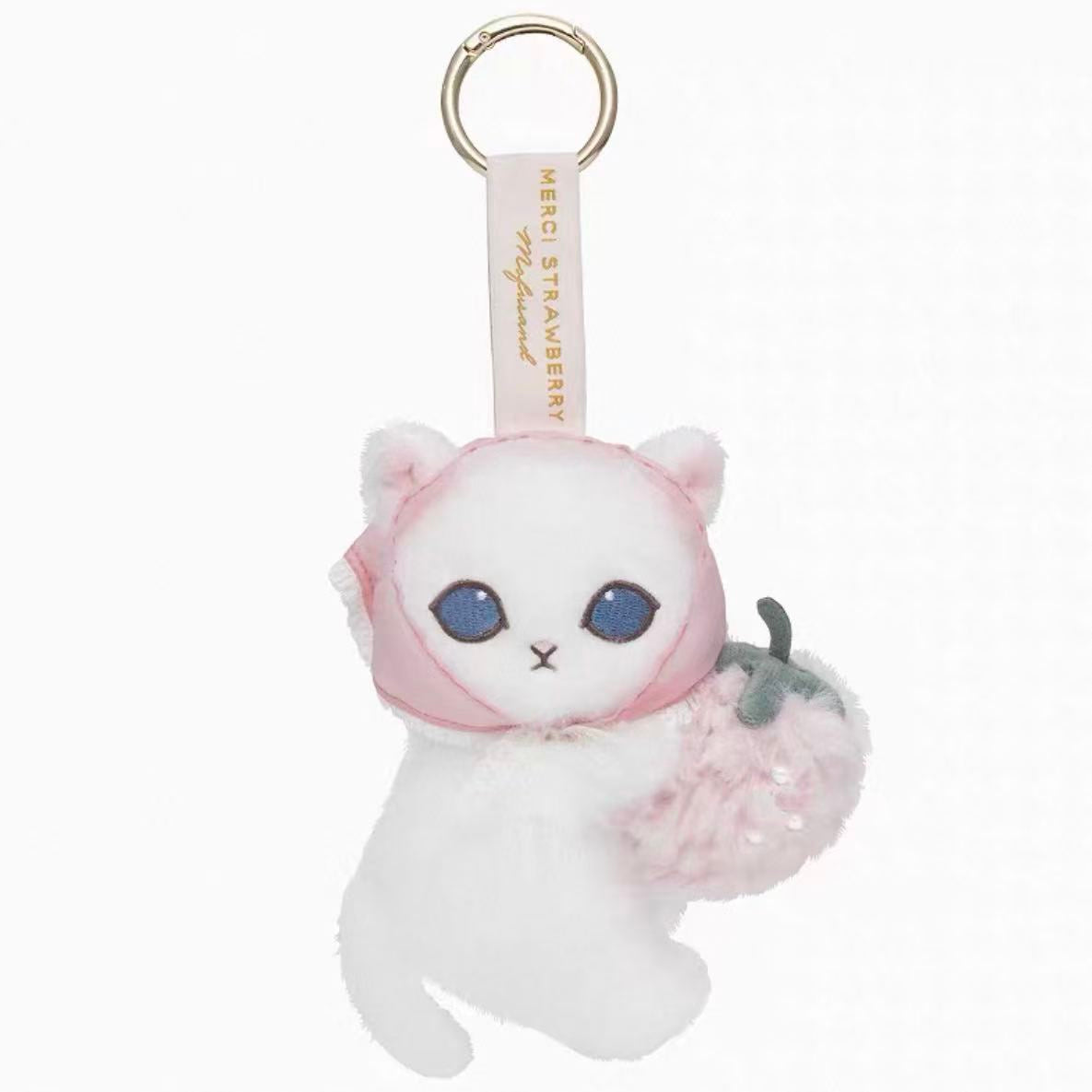 Mofusand MERCI STRAWBERRY V2 Series Plush Pendant
