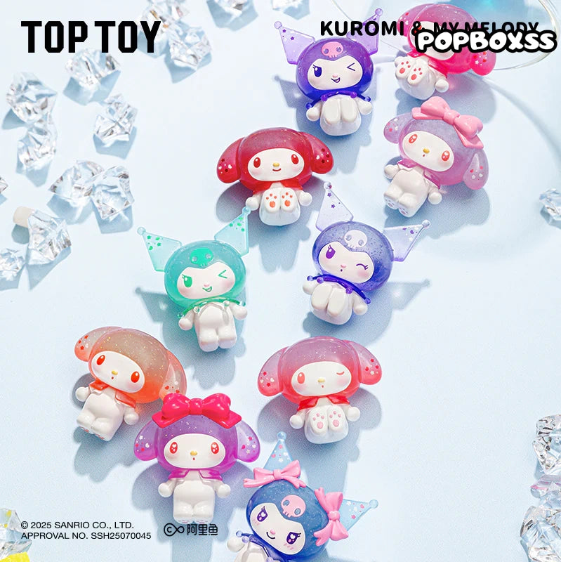 TOP TOY MY MELODY&KUROMI Ramune-Style Mini Figures Surprise Blind Bags