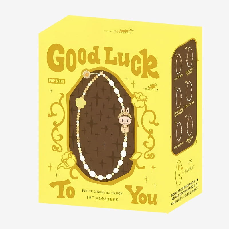 THE MONSTERS Labubu Good Luck To You Phone Charm Blind Box