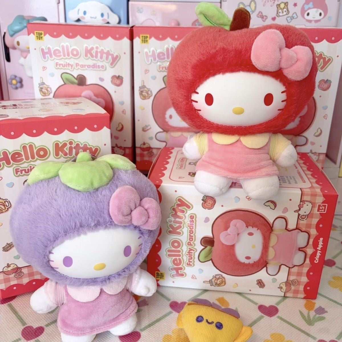 HELLO KlTTY Fruity Paradise Series Plush Dolls, Blind Box