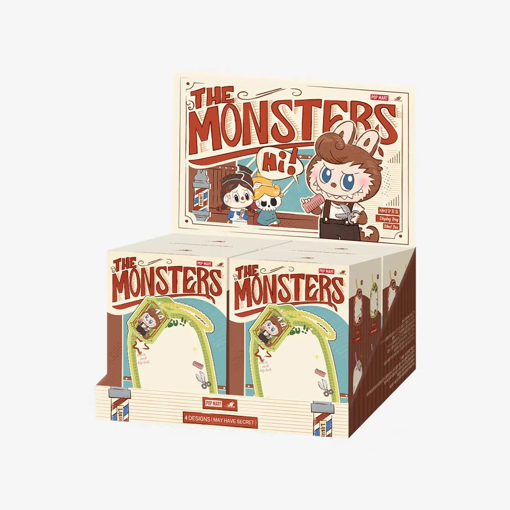 POPMART THE MONSTERS Hair Salon Series - DisplayBag Blind Box Plush products are not included