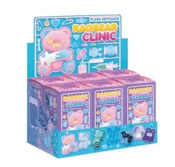 FINDING UNICORN ShinWoo Ragbear Clinic Series Plush Blind Box