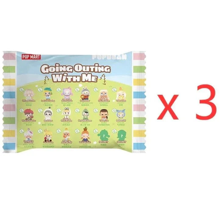 POP BEAN Going Outing With Me Series Figures. Blind Bag