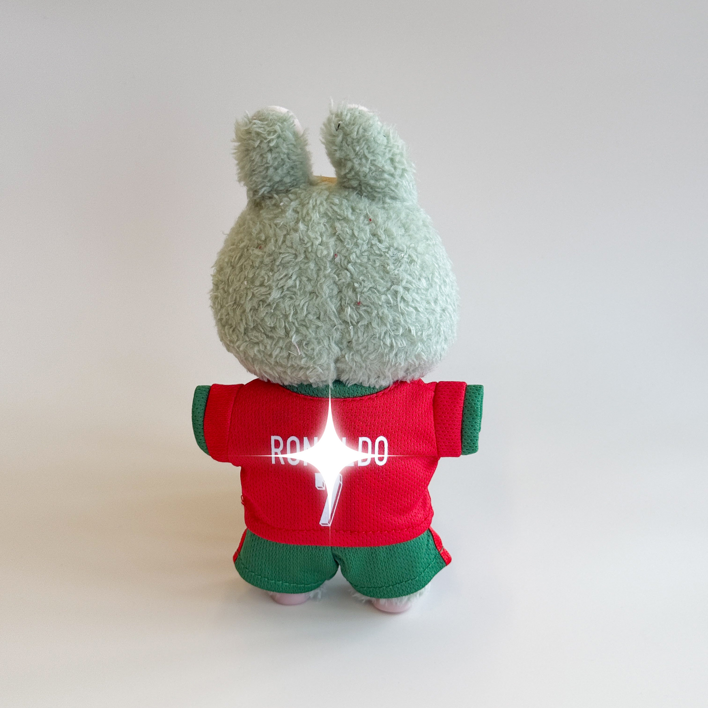 Labubu Soccer Jersey Outfit – Portugal #7 Edition