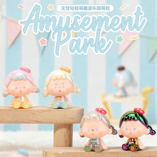 Vuuyoo Cute & Fun Amusement Park Series Mini Beans Figures. Blind Bag