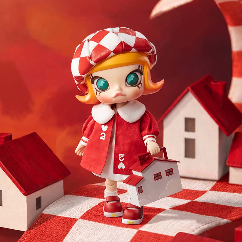 POP MART MOLLY 20th Anniversary Series 1/8 Action BJD Figure Blind Box