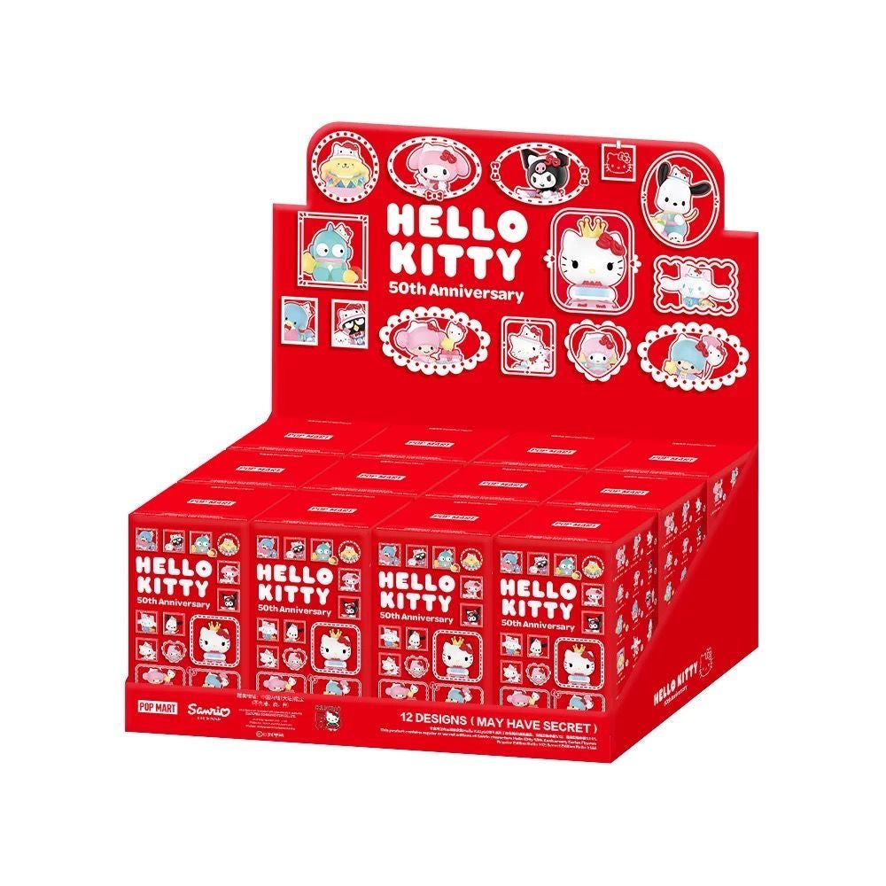 SANRIO Hello KT 50th Anniversary Series Figures, Blind Box