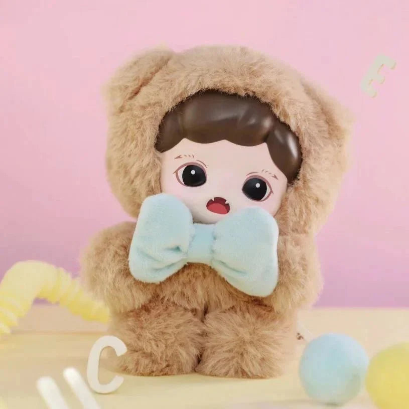 Baby Zoraa Fluffy Cabin Series Vinyl Plush Dolls. Blind Box