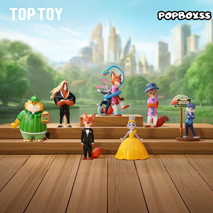 TOP TOY DISNEY Zootopia 2 New Journey Series Figure Blind Box