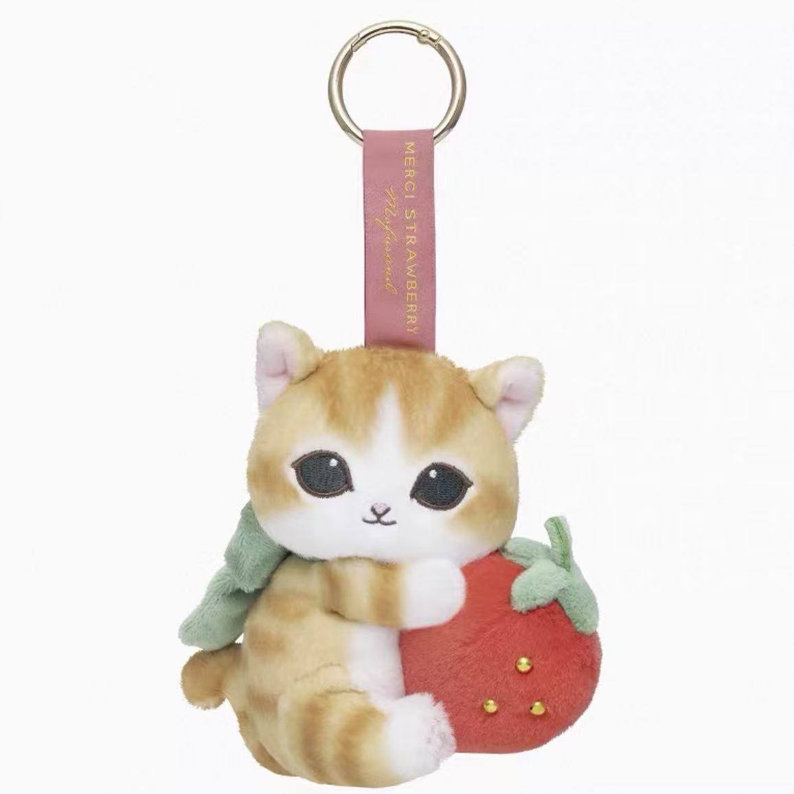 Mofusand MERCI STRAWBERRY V2 Series Plush Pendant