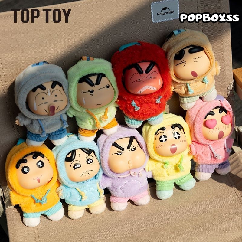 TOP TOY Crayon Shin-chan Emotional Dopamine Series Vinyl Plush Pendant, Blind Box