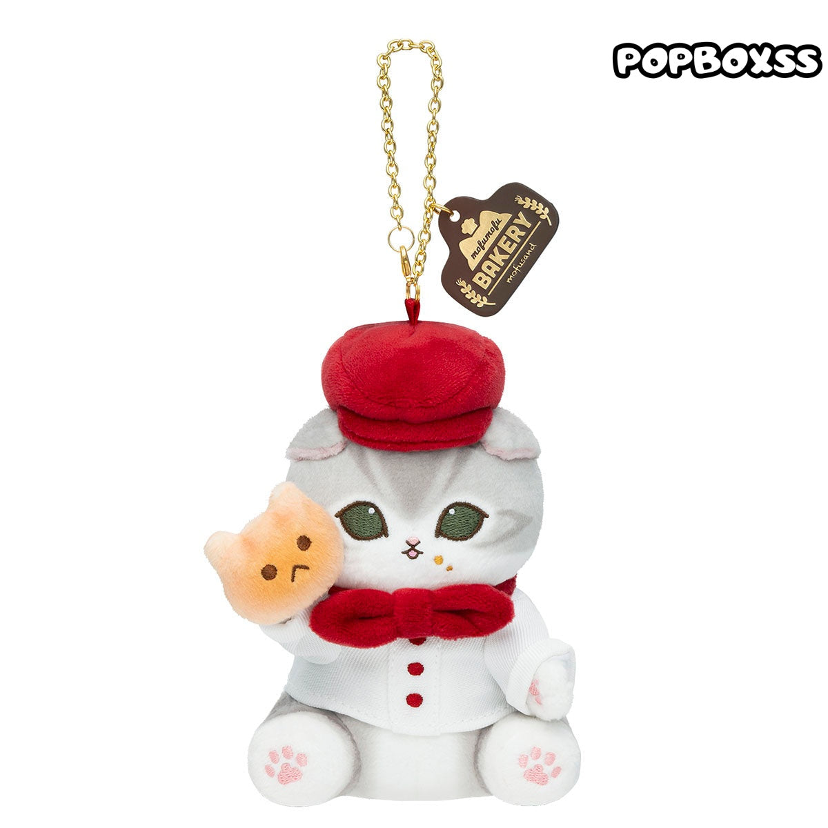 mofusand Mofumofu Bakery Baker Cat Mascot Keychain(PRE-ORDER)