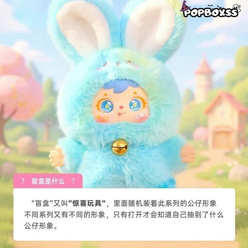 Samuel Magic Colorful Rabbit Series Plush Dolls, Blind Box