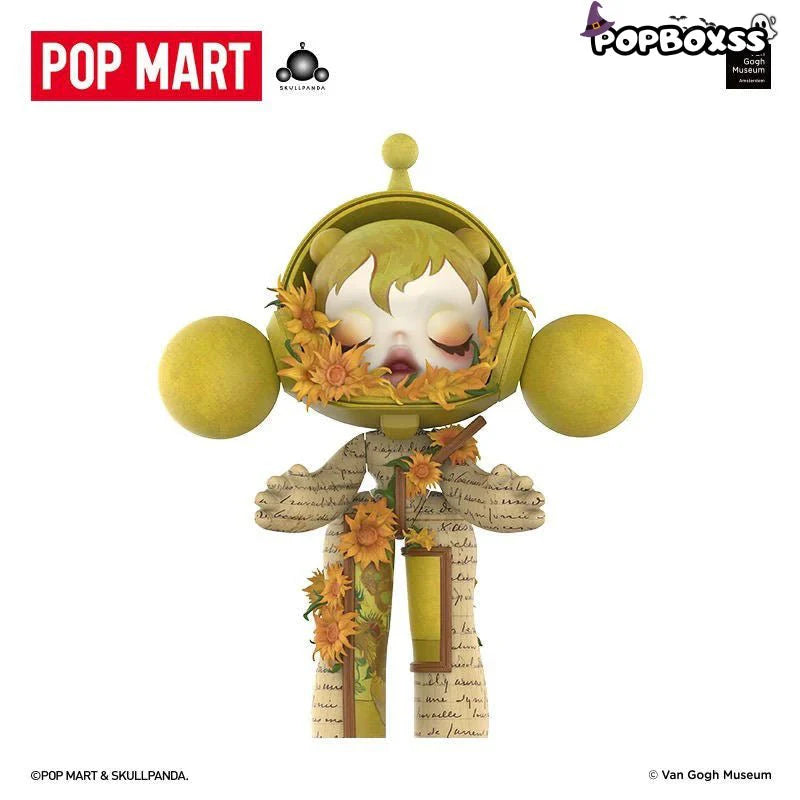 MEGA α SKULLPANDA 400% Van Gogh Museum Sunflowers