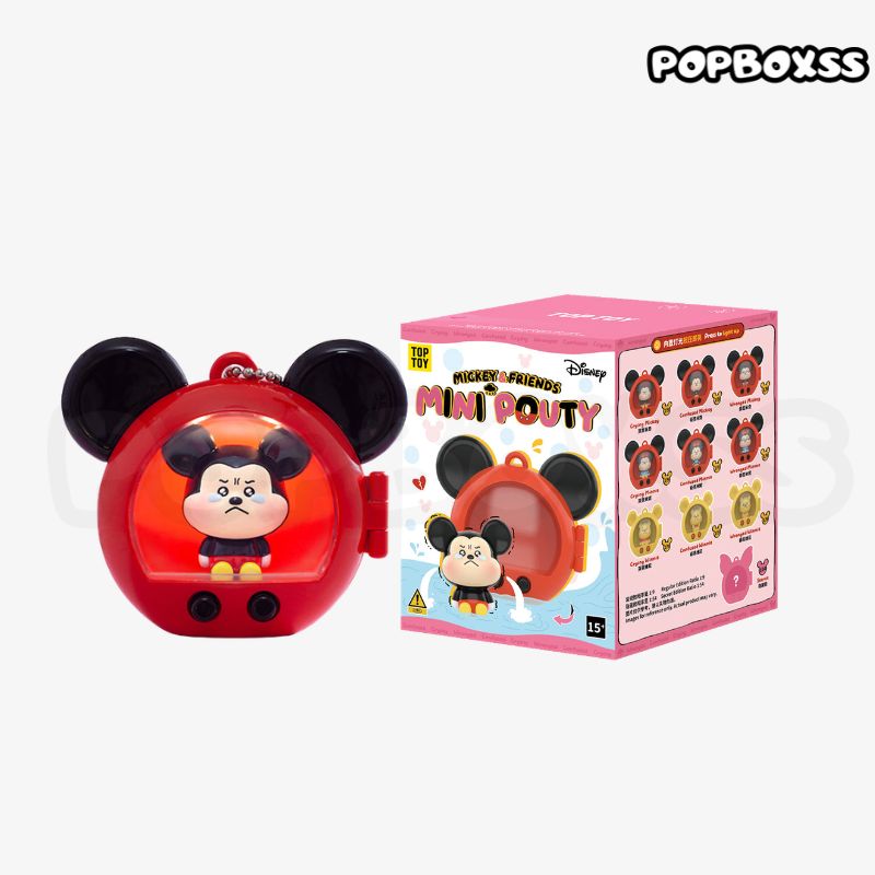 Disney Mickey & Friends Mini Pouty Series Figures Blind Box