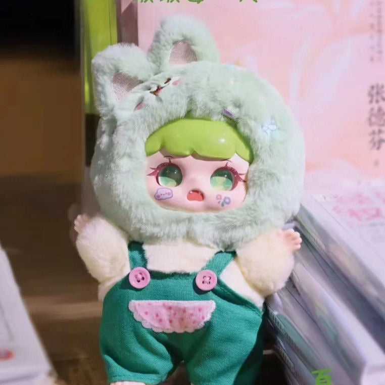 MANCHAO Mischievous Imp Rongrong Everyday Series Plush Dolls, Blind Box