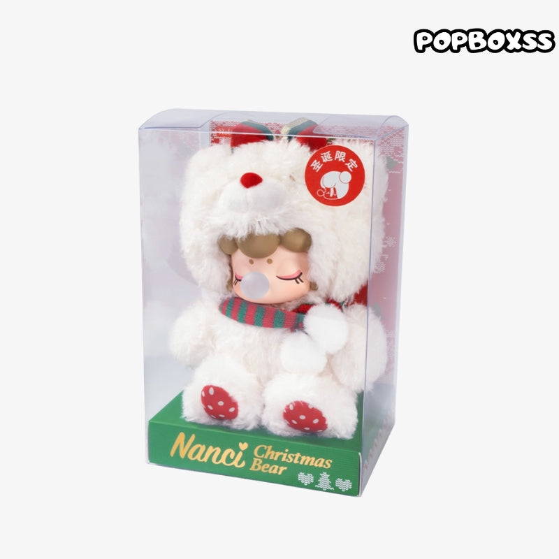 If Rolife comes, Nanci Nanxi Christmas teddy bear pendant plush doll figurine