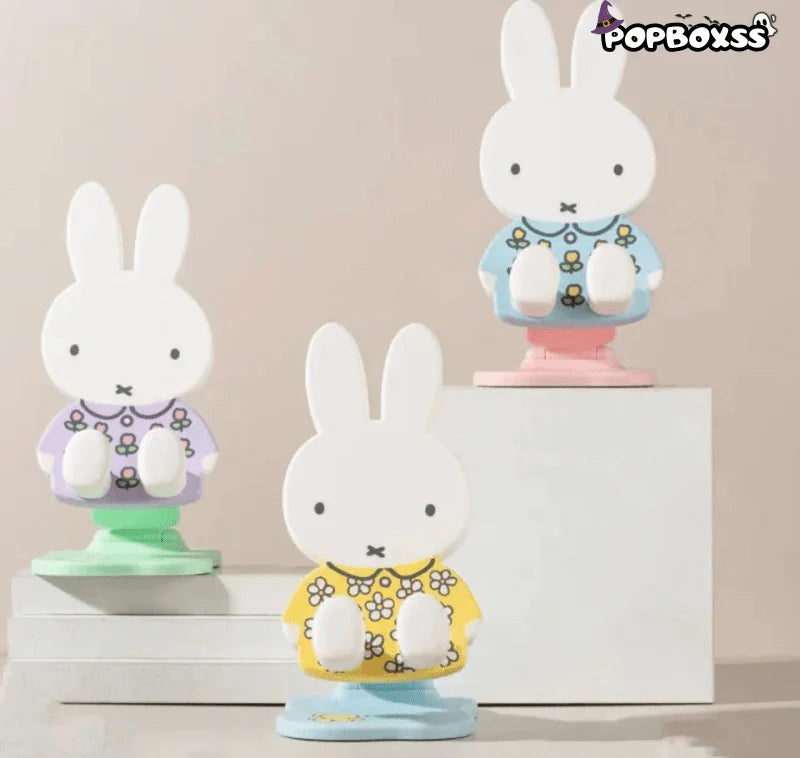 Miffy Folding Phone Stand Series Figures. Blind Box