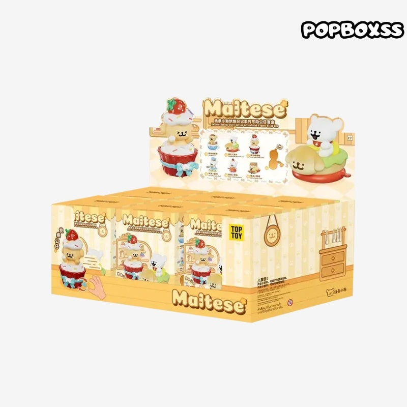 TOP TOY Maltese Baking Diary Serier Articulated Figure Blind Box
