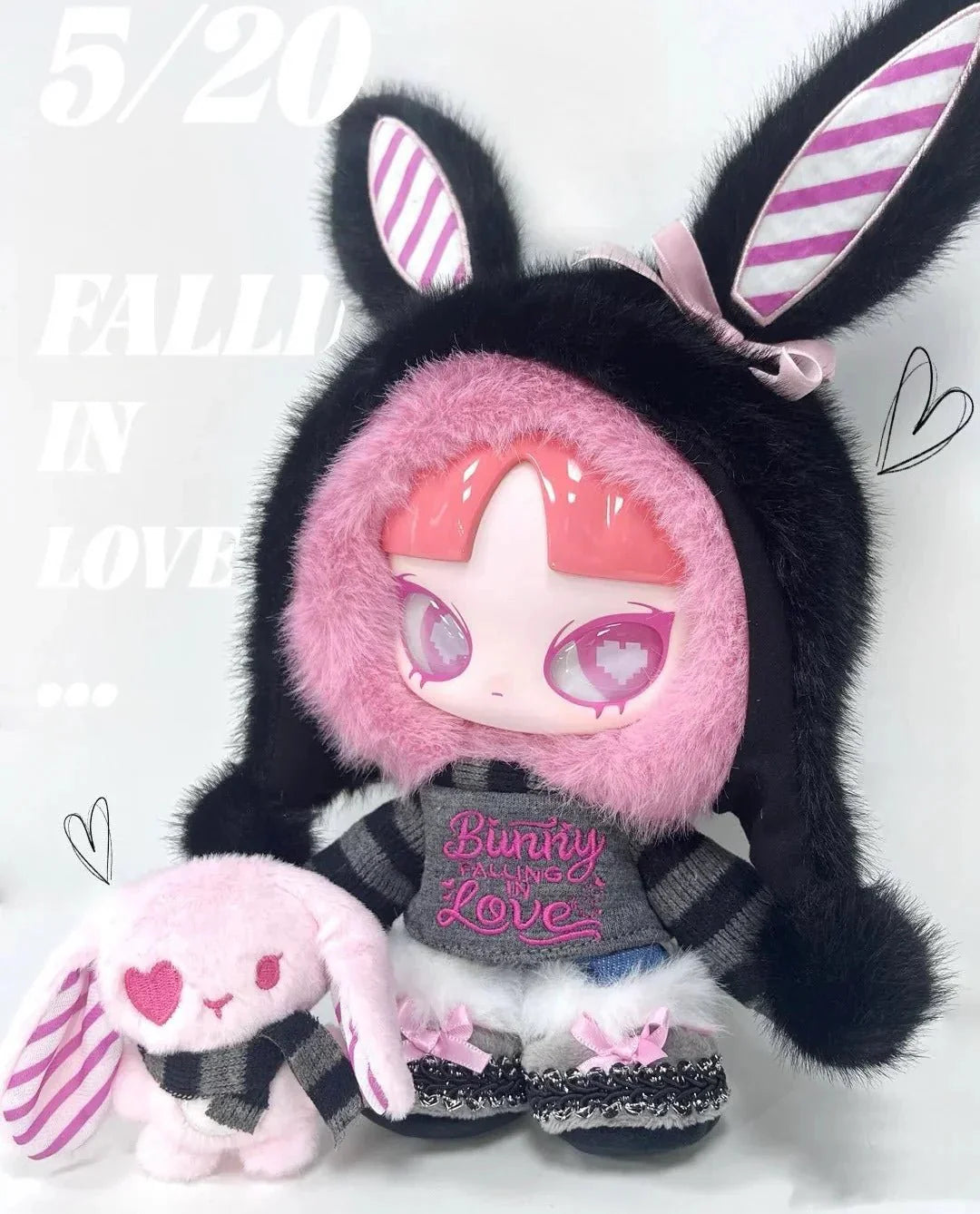 Limited INN'S 520 Bunny Falling in LOVE Plush Dolls