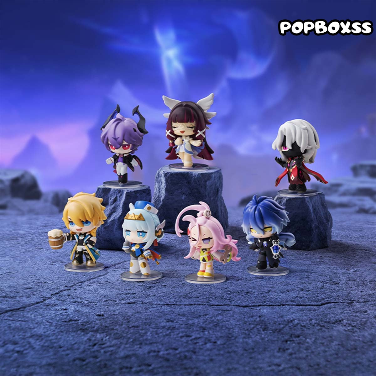 Genshin Impact Gathering Chibi Series Figures