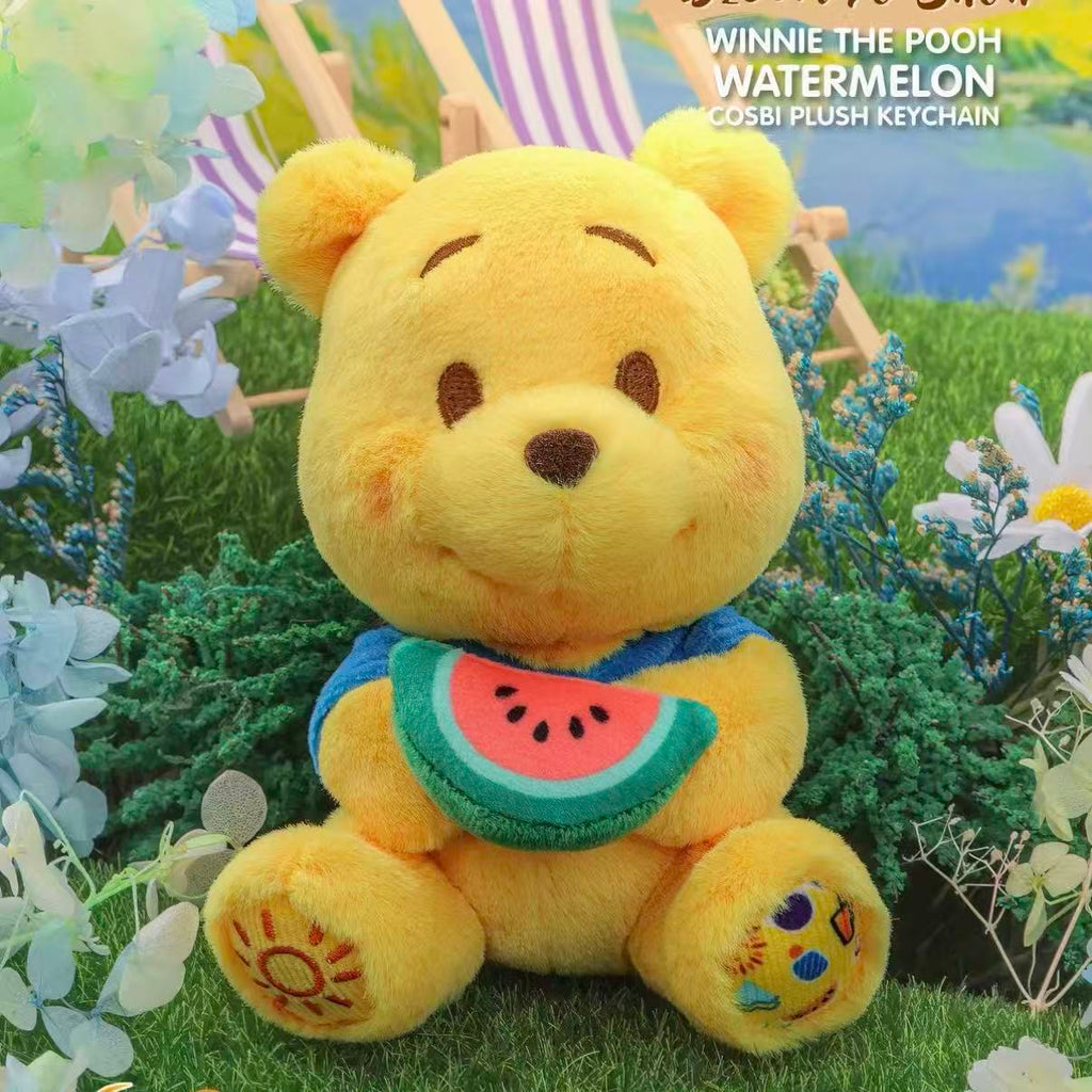 DSN Winnie the Pooh Bloom To Snow Series Cosbi Plush Keychain Collection Blind Box