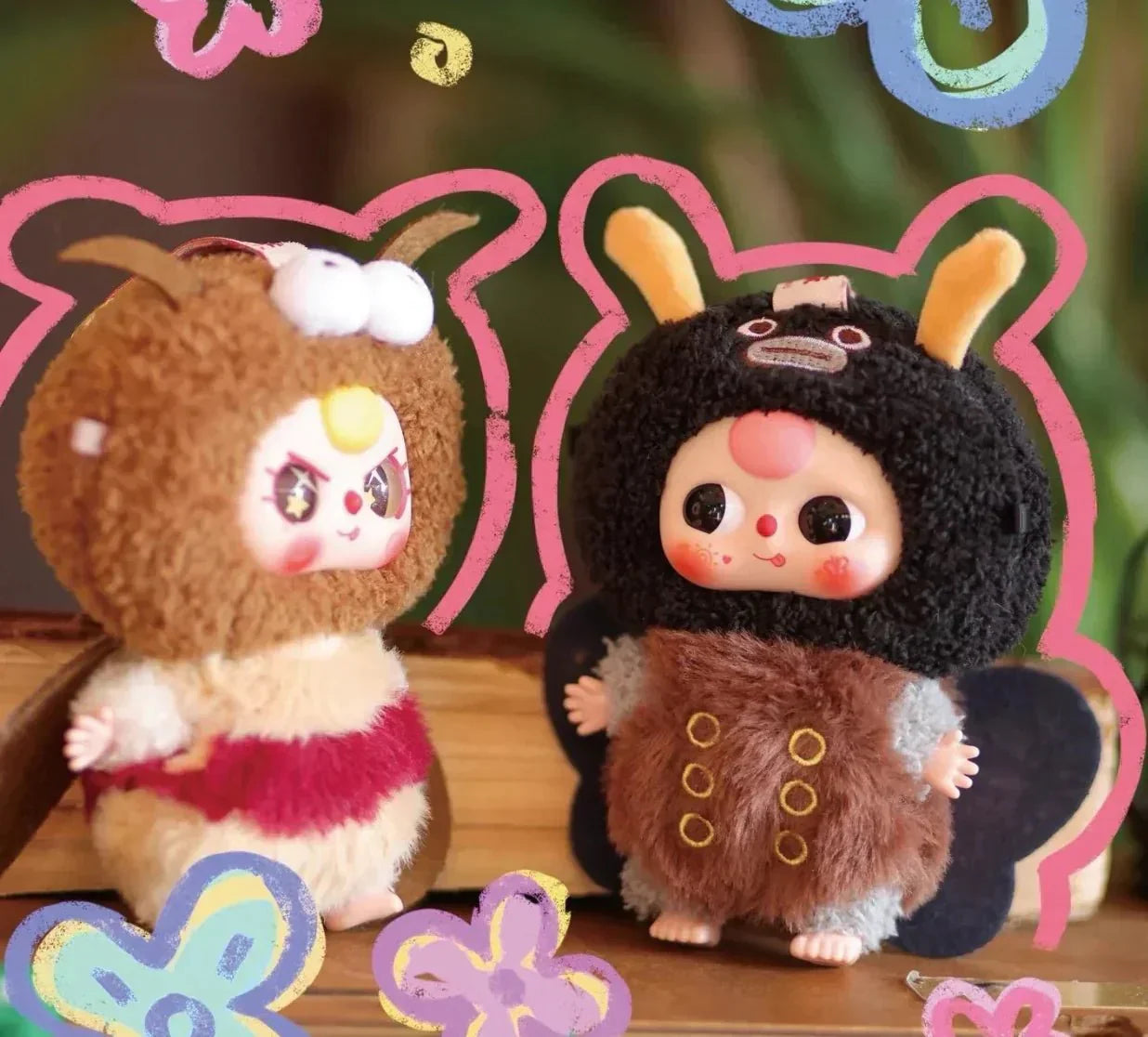 Baby Three Elf Series Plush Dolls. Blind Box