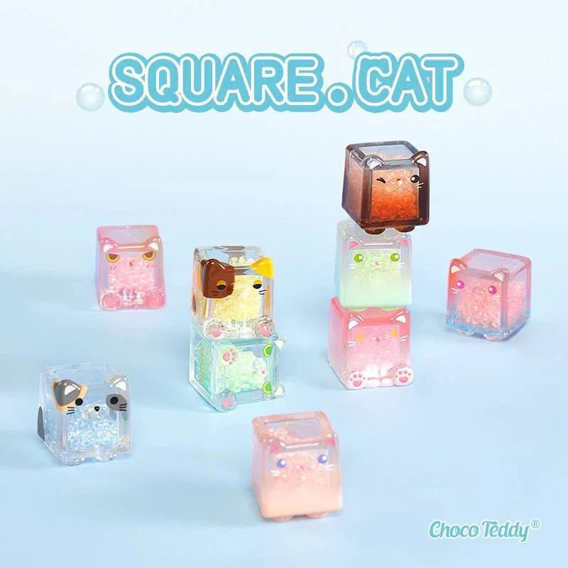 Mini Square Cat Ice Cool Series Blind Bag