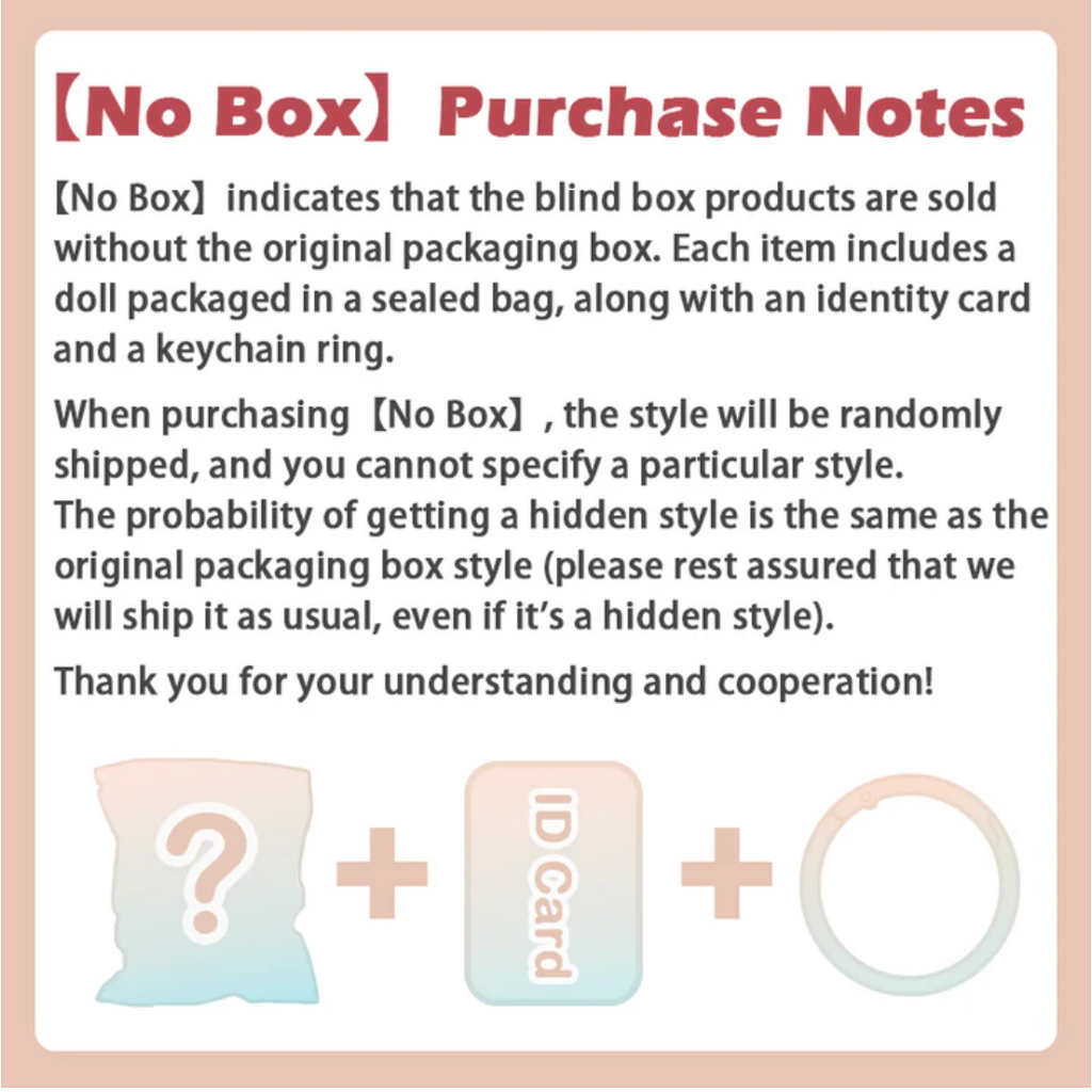 【US 3-5 Arrival】Nommi Fantasy World Series Plush Blind Box