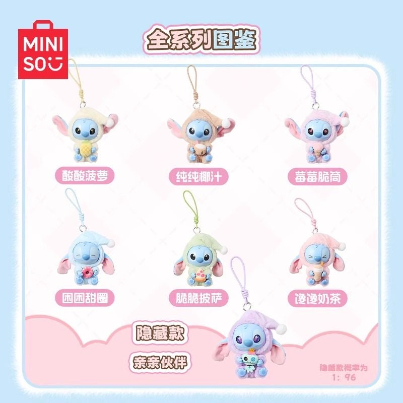 Stltch Eat Something Before Sleep Series Vinly Plush Dolls, Blind Box