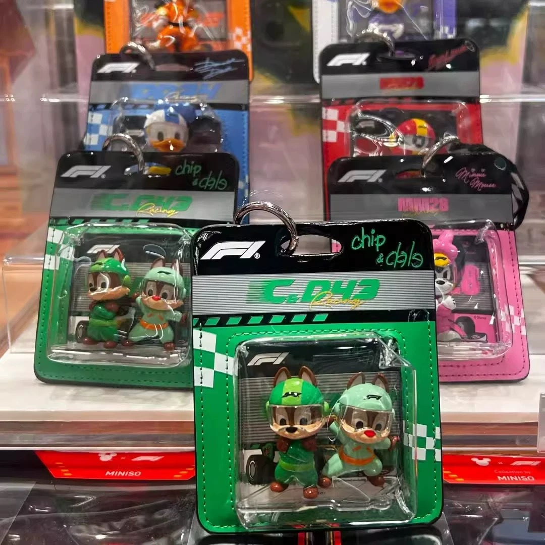 DSN F1 Mickey Mouse Speed Life Series BLIND BOX figurines