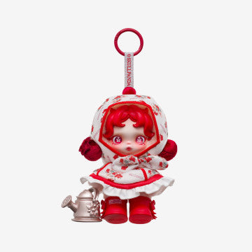 SKULLPANDA Amid Flowers Plush Doll Pendant（PRE ORDER）