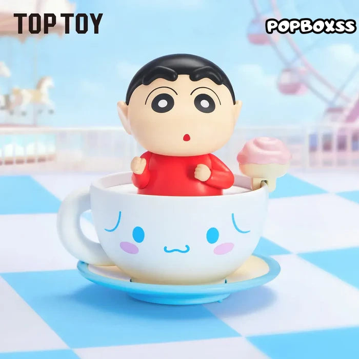CINNAMOROLL X CRAYON SHINCHAN Wonderland Series Figures Blind Box