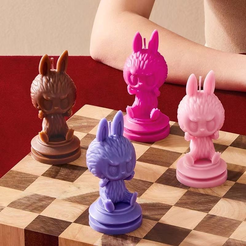 The Monsters Labubu Let's Checkmate Series Scented Candles. Blind Box
